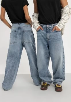 YOURTURN Baggy Jeans Unisex - Relaxed Fit Jeans - Dark Blue Denim