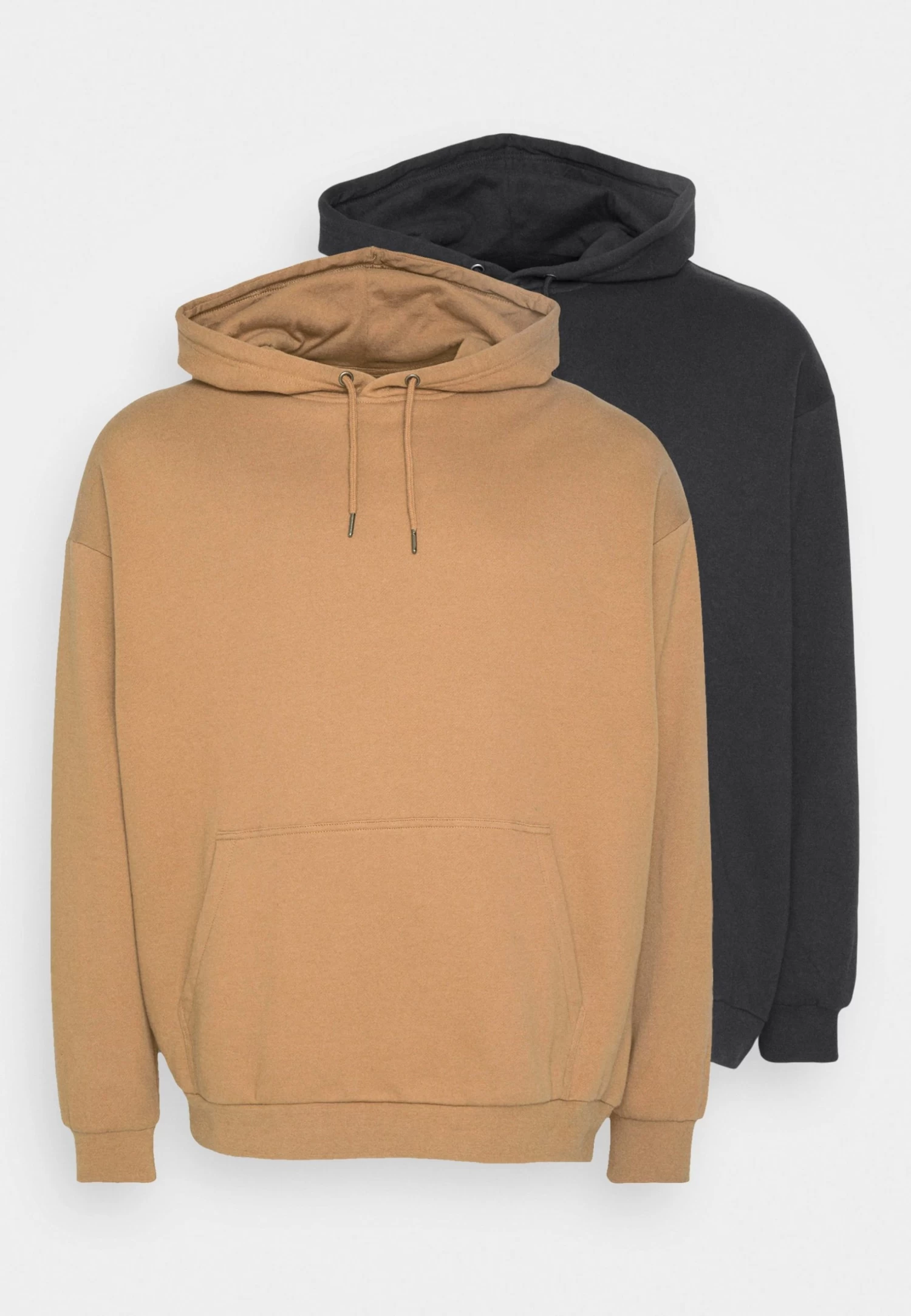 YOURTURN 2 Pack Unisex - Hoodie - Light Brown/Black 5 YOURTURN 2 Pack Unisex - Hoodie - Light Brown/Black - Afbeelding 5