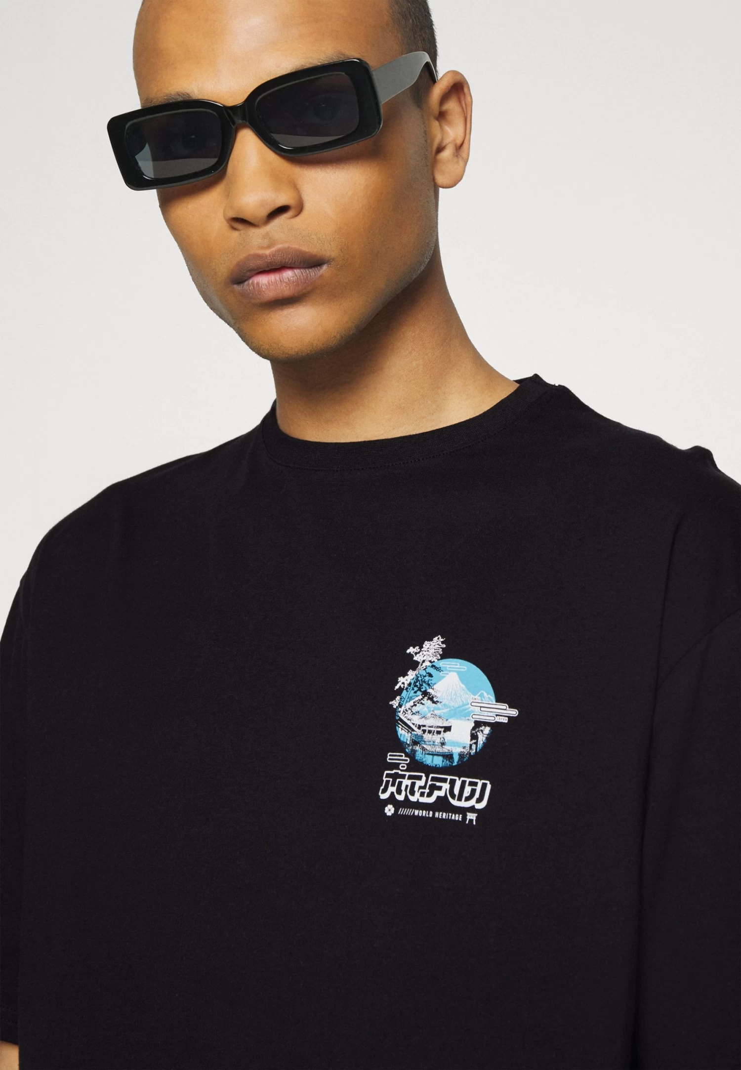 YOURTURN Unisex - T-Shirt Print - Black 4 YOURTURN Unisex - T-Shirt Print - Black - Afbeelding 4