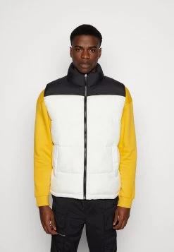 YOURTURN Puffer Vest Unisex - Bodywarmer - Black/White