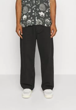 YOUR TURN Mode 11 YOURTURN Baggy Jeans Unisex - Relaxed Fit Jeans - Black Denim