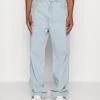 YOURTURN Baggy Jeans Unisex - Relaxed Fit Jeans - Light Blue Denim