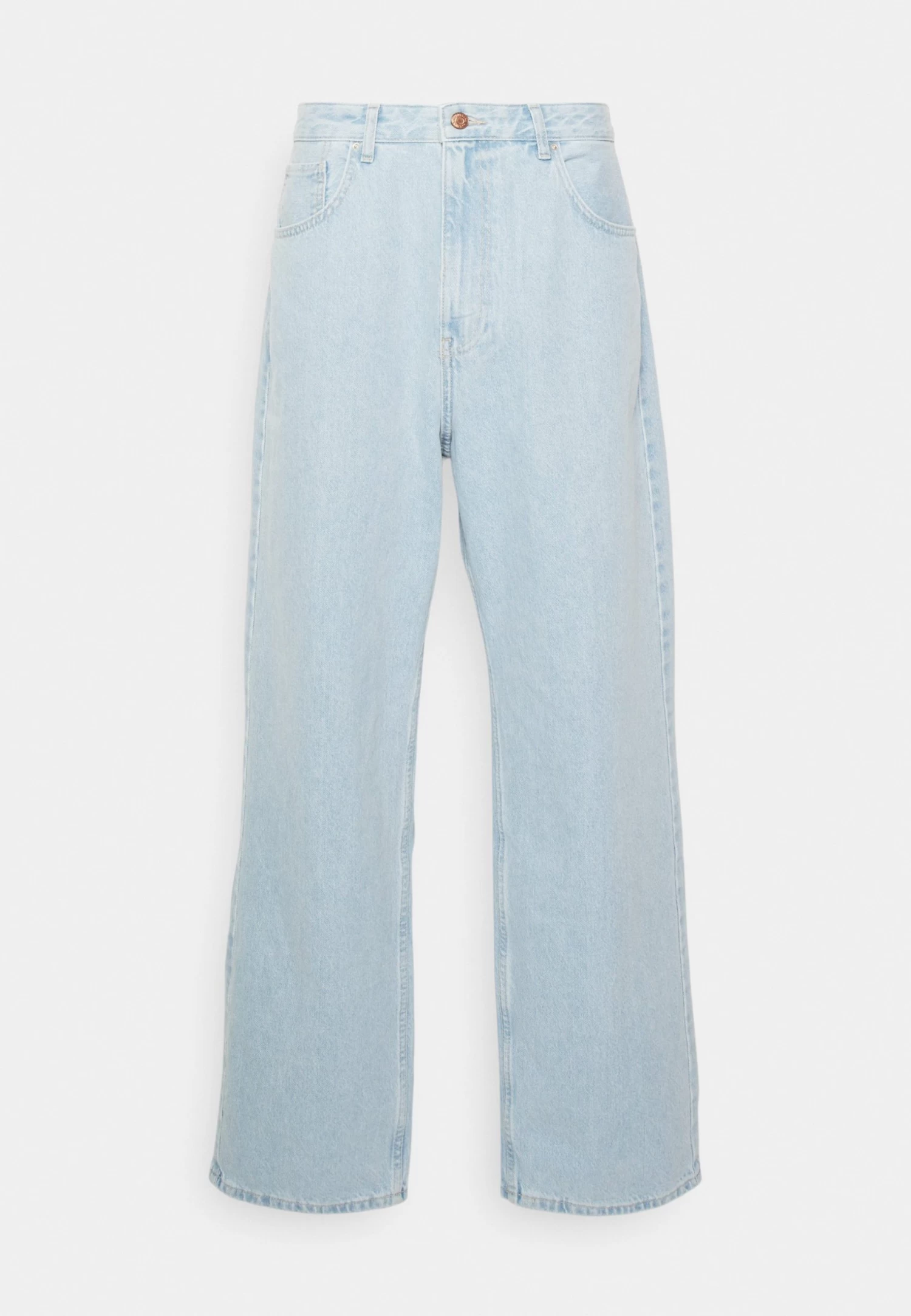 YOURTURN Baggy Jeans Unisex - Relaxed Fit Jeans - Light Blue Denim 4 YOURTURN Baggy Jeans Unisex - Relaxed Fit Jeans - Light Blue Denim - Afbeelding 4