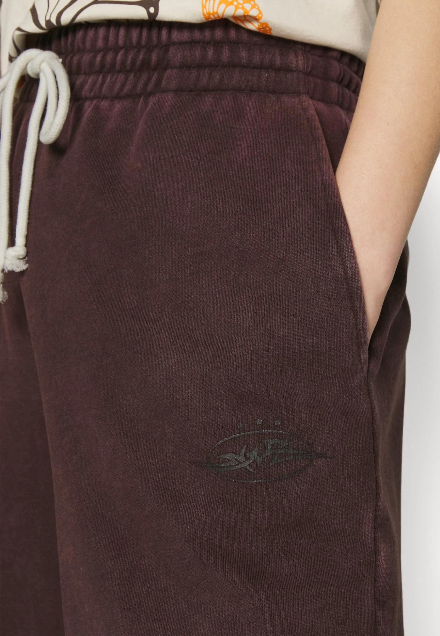 YOURTURN Unisex - Shorts - Dark Brown 6 YOURTURN Unisex - Shorts - Dark Brown - Afbeelding 6