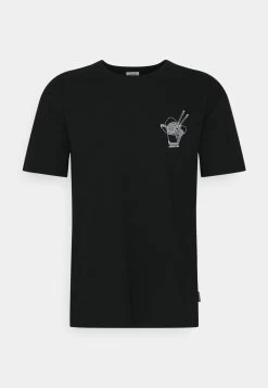 YOURTURN Graphic T-Shirt Unisex - T-Shirt Print - Black