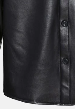 YOURTURN Unisex - Imitatieleren Jas - Black 5 YOURTURN Unisex - Imitatieleren Jas - Black -YOUR TURN Mode cb82c7c791af41c49e28fe3f20256a3d