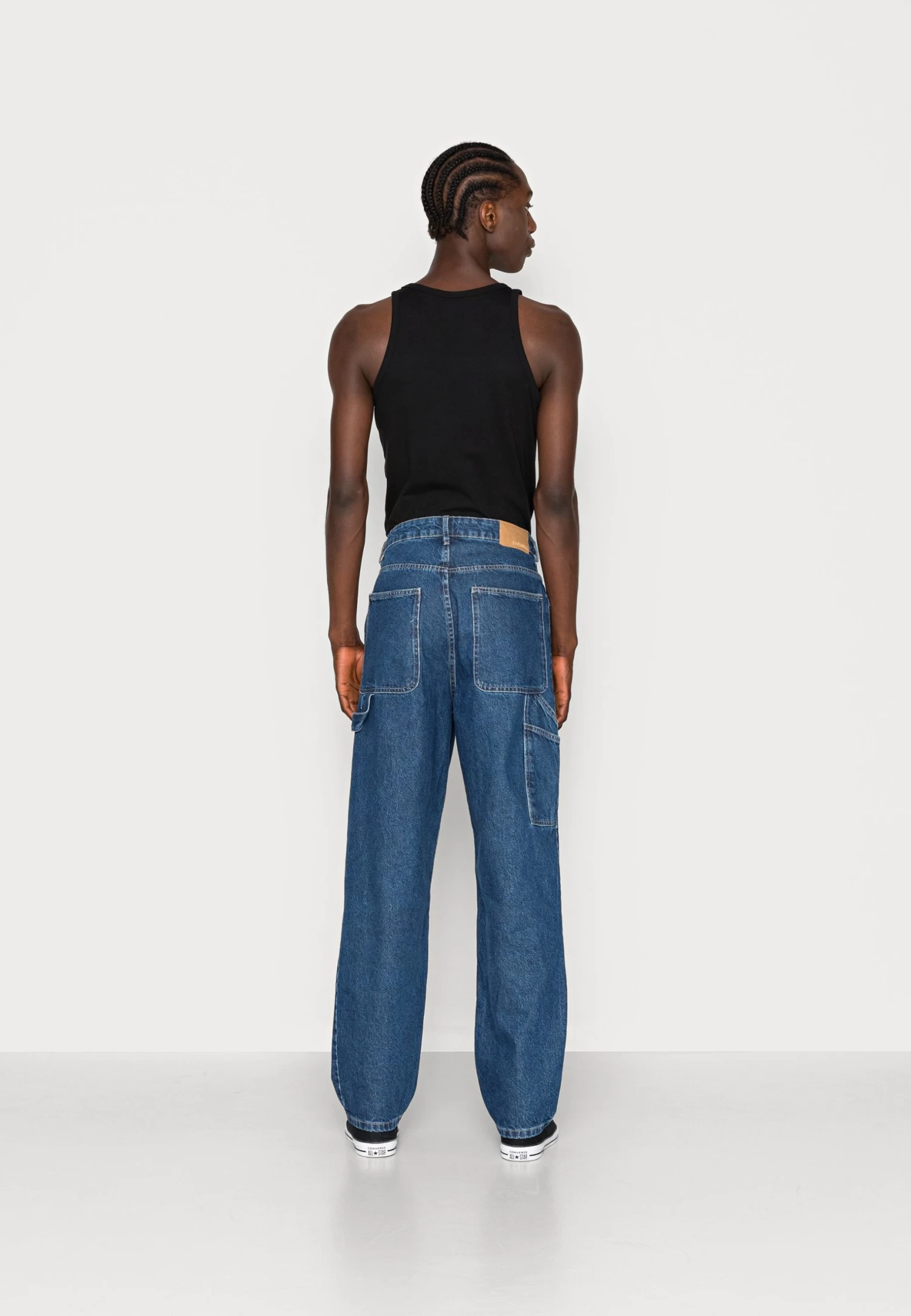 YOURTURN Unisex - Relaxed Fit Jeans - Rinsed Denim 3 YOURTURN Unisex - Relaxed Fit Jeans - Rinsed Denim - Afbeelding 3